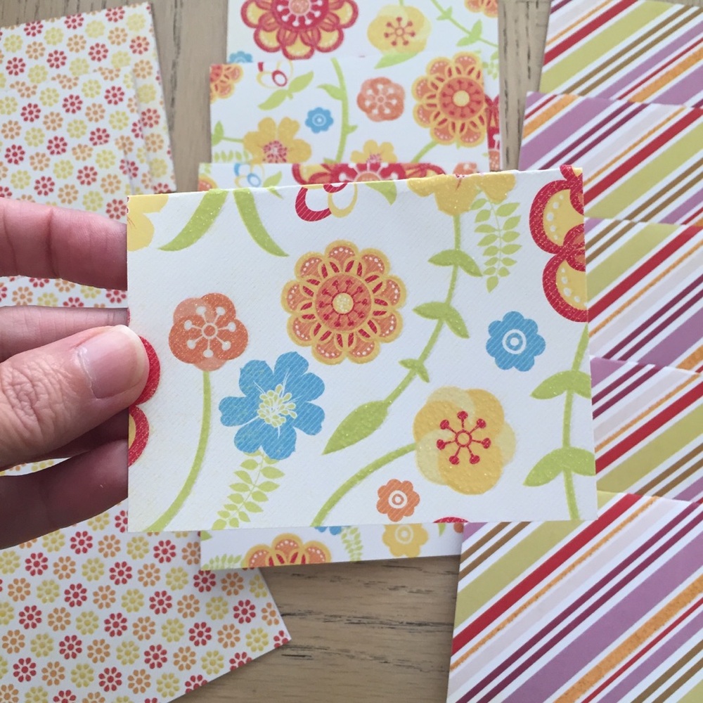 Handmade Blank Seller Thank You Greeting Cards